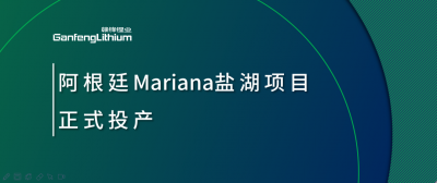 qy球友会(中国)锂业阿根廷Mariana盐湖项目正式投产